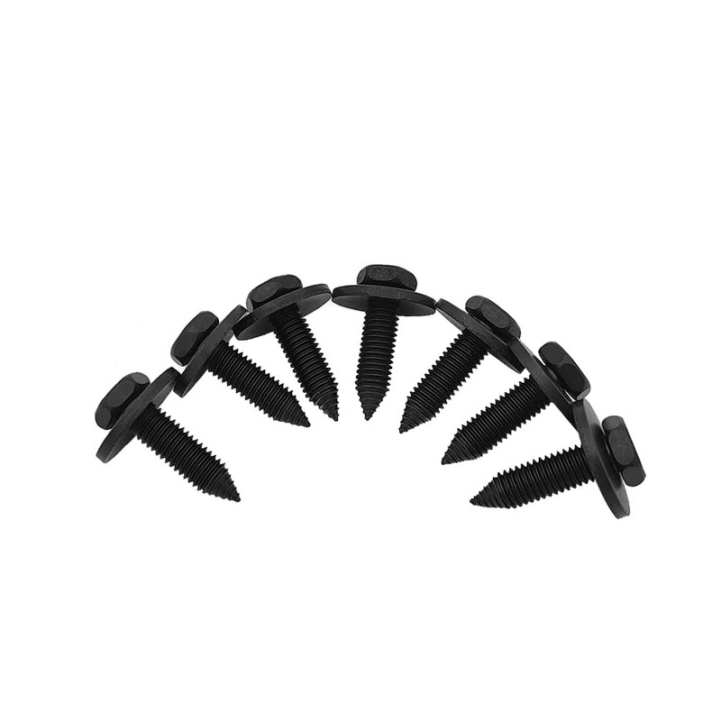 UINIEBOOM Steel Front Bumper Skid Plate Bolts Nutserts Rivet Nuts