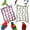 Bebochoi Pack of 2 Coloured Climbing Nets for Birds and