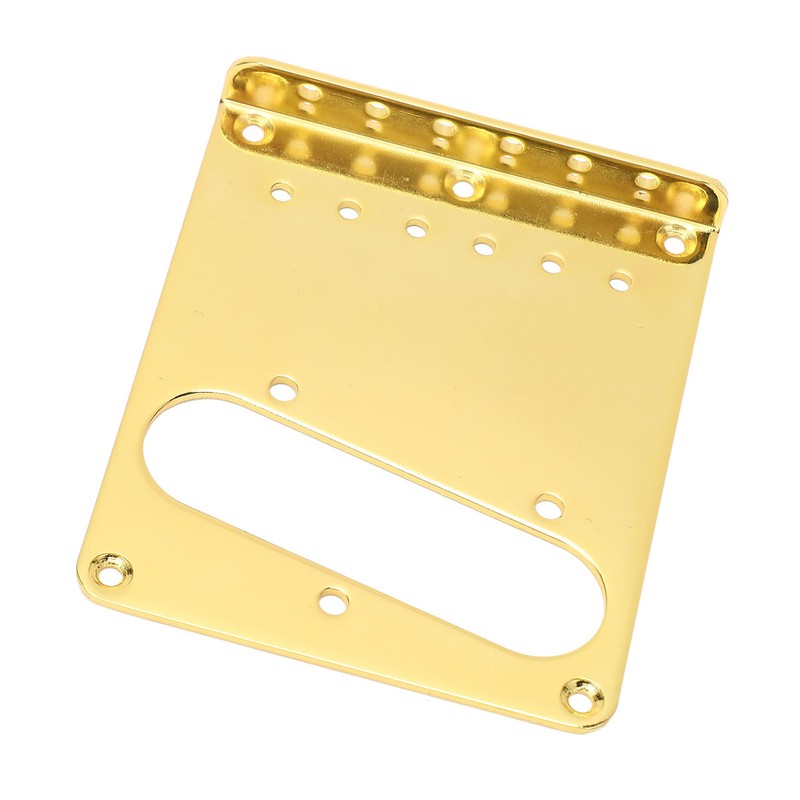 Top Loader Guitar Bridge Plate Steel 6 Strings Gold Color