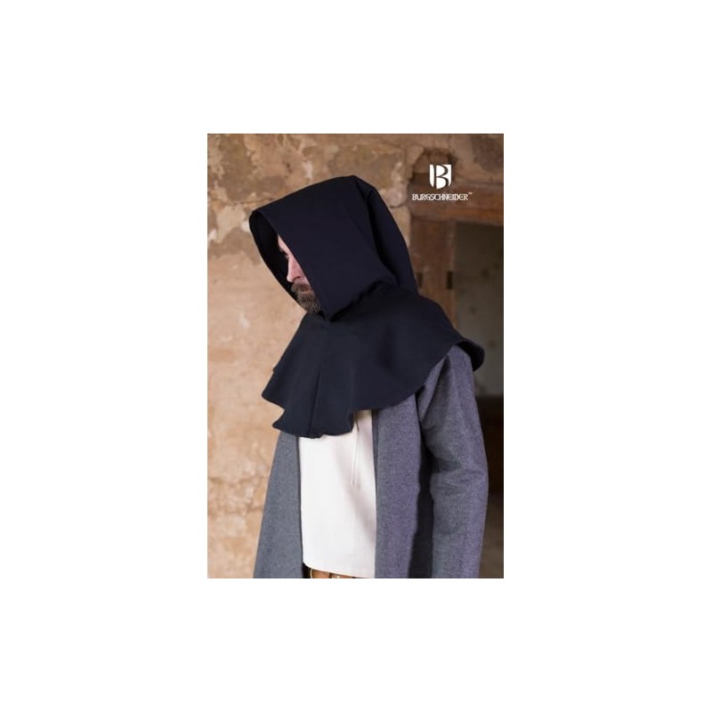 Burgschneider - Gugel Capellus Cotton - Black (Standard, Unisex, Cotton)