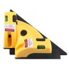 Household 2 Lines Cross 90 Degree Square Level Leveling Can