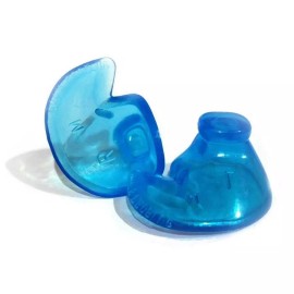 Doc's Proplugs Swimming Ear Protection Non-Vented Ear Pro Plugs Size Medium Blue
