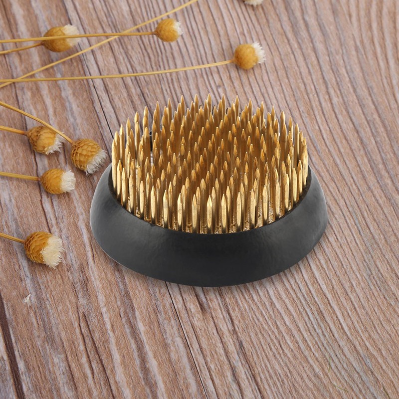 Round Flower Arrangement Pin Ikebana Kenzan Flower Decoration Fixed Arranging