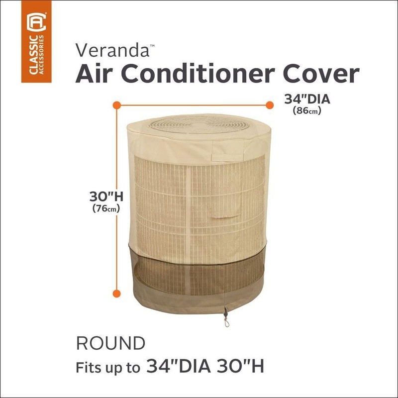 Classic Accessories 73122-RT Air Conditioner Cover