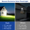 EMANER Solar Motion Lights Outdoor | Remote Control Brightest Flood