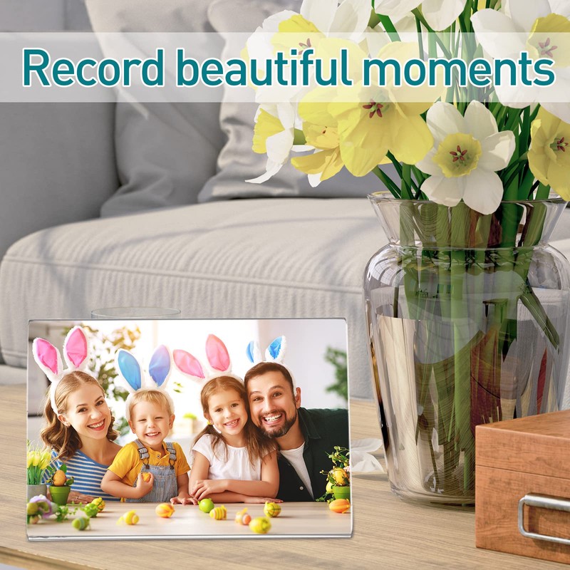 Tuanse 48 Pcs 5 x 3.5 Inch Acrylic Frame, Acrylic