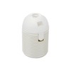 Socket E27 White with Threaded Sheath and Attachment Cap M10