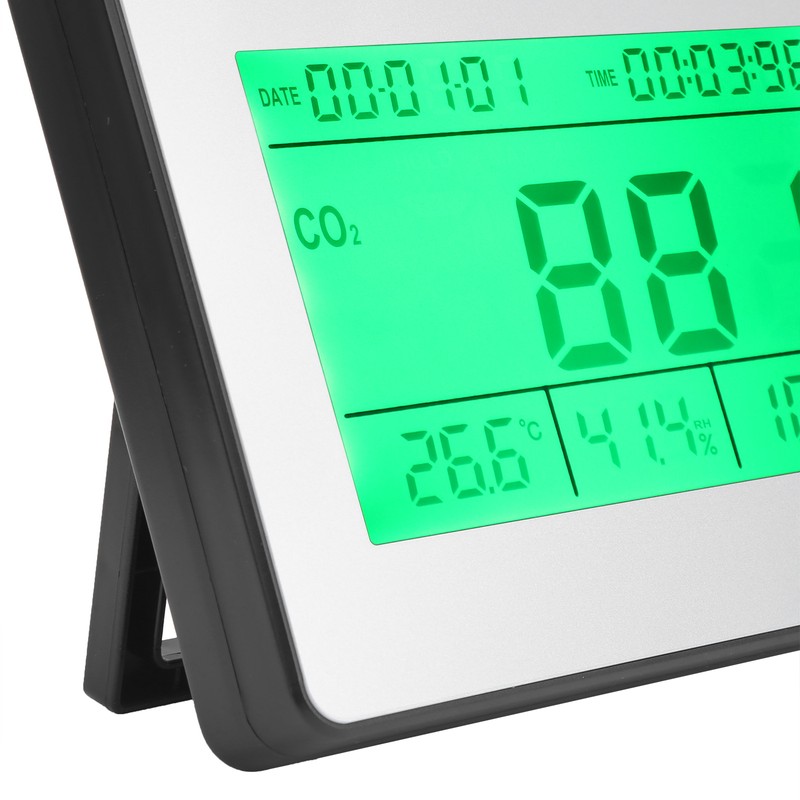 TL‑2000A Multifunctional CO2 Meter Temperature Humidity Recorder Air Quality Monitor