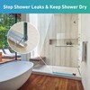 FCSOTSPS Shower Door Bottom Seal, 2 PCS 1/4" x 36"
