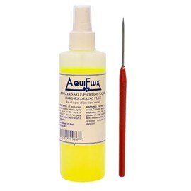Soldering Essentials Kit with Aquiflux Self Pickling Flux and Non-Sticking Titanium Soldering Pick