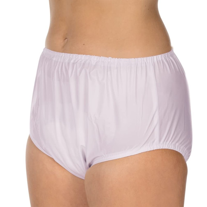Suprima PVC Incontinence Briefs in White 56