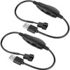 OwlTree 2 Pack USB 5V to 12V 4 Pin Fan