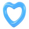Heart Shaped Swimming Circle 120cm Thick Tear Resistant PVC Material