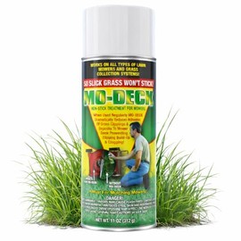 Mo Deck Lawn Mower Nonstick Spray – A Pressurized Can, That Deters Grasses & Clipping Buildup, Reduces Clumping Protects Mower Deck from Any Breakdown, Easy Metal-Safe Spray-On by Flyleaf PRO (11 oz.)