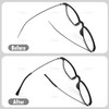 AUEAR, 10 Pairs Glasses End Tips Anti-Slip Silicone Ear Sock