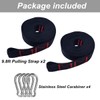Lights Mountain 2 Pcs 9.8FT Sled Harness Pulling Straps, Sled