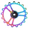 MEIJUN 17T Ceramic Rear Derailleur Guide Wheel Aluminum Alloy Rear