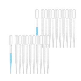 100 Pcs Graduated Transfer Plastic Pipettes Eye Dropper,10ml Plastic Disposable Pipettes,Transparent Plastic Liquid Transfer Pipette Dropper Measuring Pipettors for Liquid Transfer in Labs
