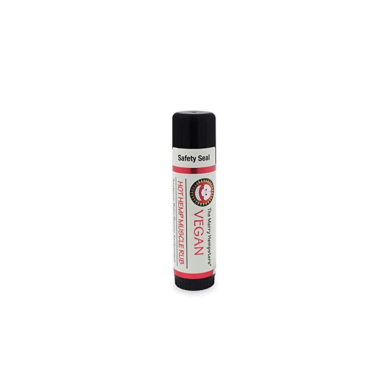 Merry Hempsters Muscle Rub, 0.6 Ounce, Made in the USA,