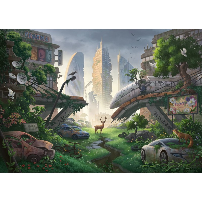 Ravensburger EXIT Puzzle 17121 Apocalyptic City 368 Pieces