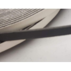 Foam Seal Tape, Low Density Weather Stripping for Door and Window Seal Insulation, (Black, Thick 1/8" x Width 1/2" x 30', Pack of 1 ROLL)