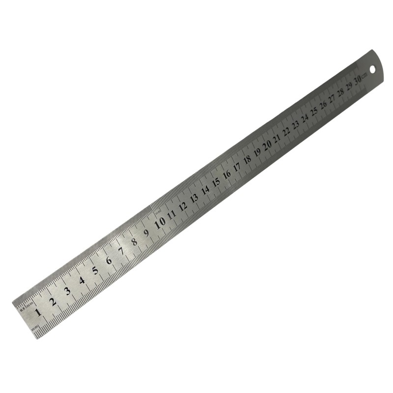 30cm Precision Metal Stainless Steel Ruler: The Ultimate Measuring Tool