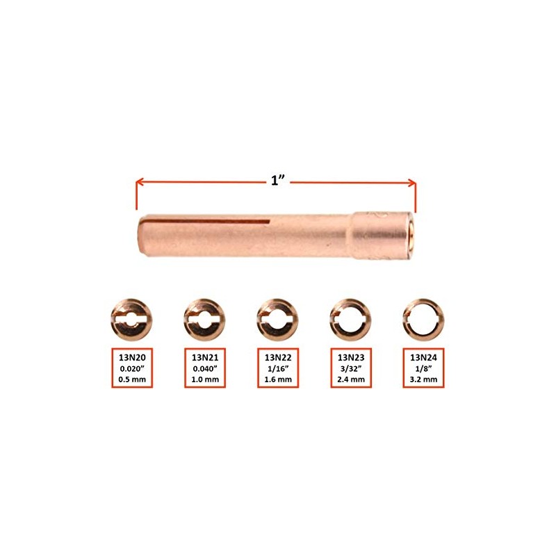 SÜA - Collet for TIG Welding Torches 9/20/25 with Standard