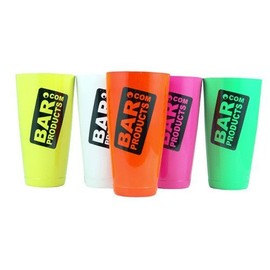 BARCONIC Custom Weighted White BarProducts Logo Cocktail 28oz Shaker Tin