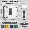 AirPods 4th Generation Case with Cleaning Kit and Keychain, Auto-Open