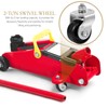 HEMOTON 2pcs Jack Front Wheel Wheels for Garage Horizontal Jack