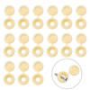 INCREWAY Screw Cover Caps, 100 Pcs Plastic Screw Caps Fold