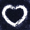 Legefo 4mm Glass Seed Beads Bulk, Black 6/0 Small Mini