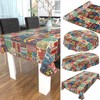 Anro Oilcloth Wax Tablecloth, Washable