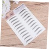 BIUDECO 2pcs Imitation Eyebrow Transfer Stickers Easy Use Hair-like Eyebrow