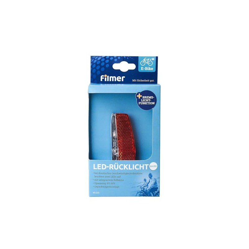 Filmer, 49013, LED rear light, brake light function, voltage: 6V-60V,
