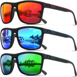 AWGSEE Polarized Sunglasses for Men, UV Protection Lightweight Sun Glasses for Driving Fishing Golf