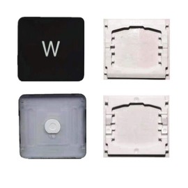 Replacement Individual W Key Cap and Hinges are Applicable for MacBook Pro 13&16inch Model A1989 A1990 and for MacBook Air Model A1932 Keyboard to Replace The W Keycap and Hinge