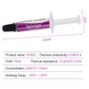 10 Pack HY883 Thermal Paste Kit-6.5 W/MK 1.5 G/Pcs, High