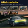 DIBMS 71-inch High-Brightness Car Hood Gap LED Light Strip -