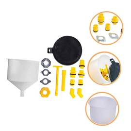 Alipis 1 Set Spill Coolant Funnel Kit with Fluid Stopper Car Radiator Filling Tool for Engine Flush Coolant Pressure Testing Convenient Design for Automotive Repairs