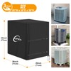 Kipiea Heavy Duty Air Conditioner Cover for Outside Units, Windproof,
