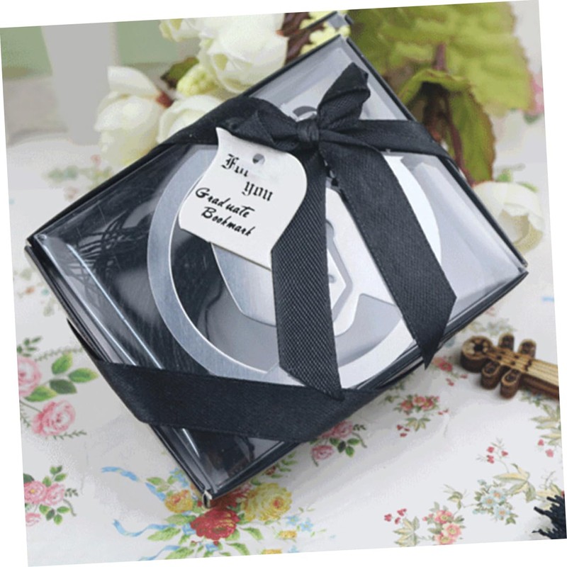 Operitacx 10pcs Graduation Cap Bookmark Keepsake Doctoral Cap Shaped Bookmark