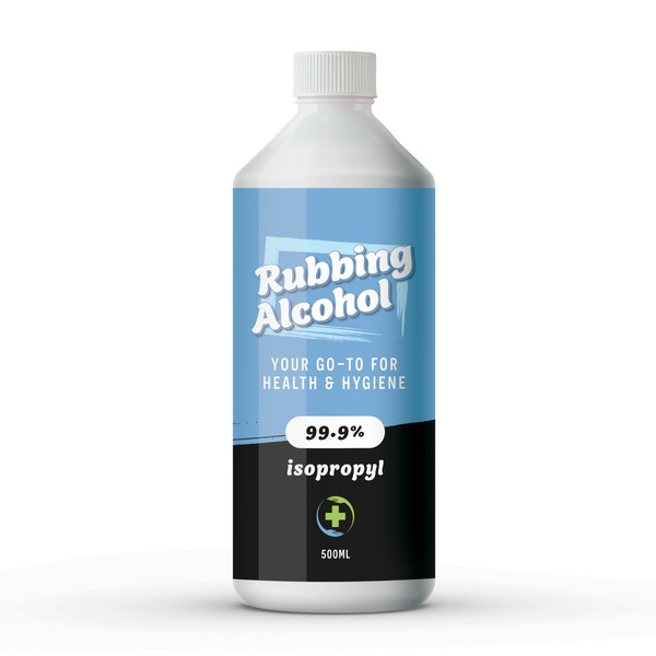Palm Safe Rubbing Alcohol 500ml C 99% Pure Isopropanol IPA