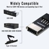 EZDIY-FAB USB 2.0 Internal Header (9-Pin) to USB 3.1/3.2 Type-C