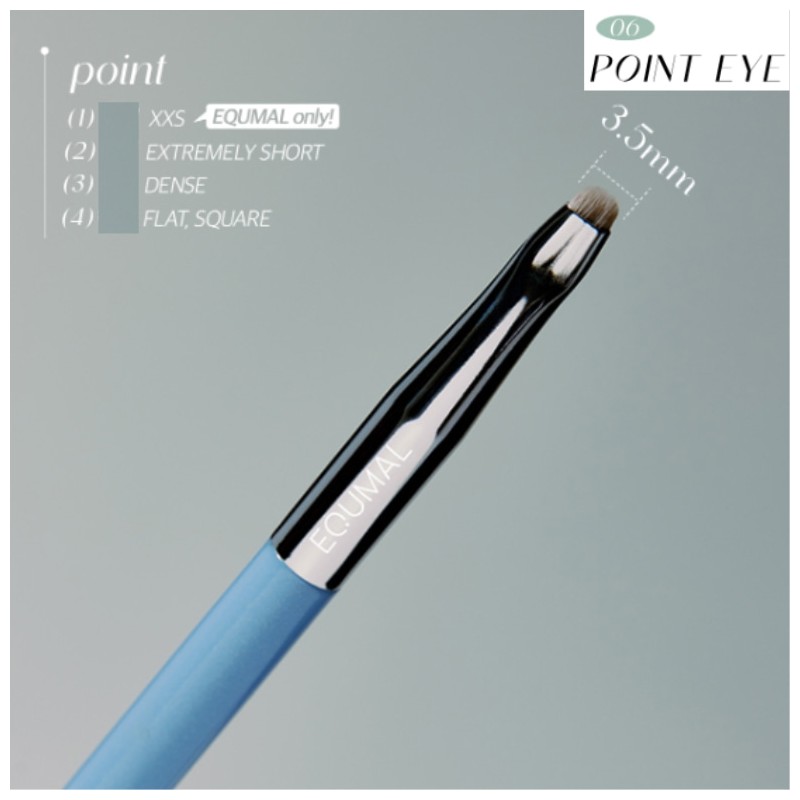 EQUMAL Easy Brush AA Collections Choose 1ea, Type:AA06 Point Eye