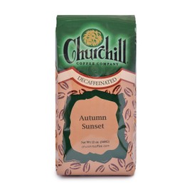 Churchill Coffee Autumn Sunset 12 oz - Whole Bean (Decaf)