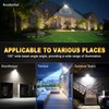 Willpower 400W Flood Lights Outdoor,40000LM Bright Floodlight with Plug 110V