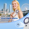 HandFan 5200mAh Portable Handheld Turbo Fan, 13000RPM Powerful Cooling Ice