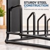 2 Pack Heavy Duty 5 Tier Pot and Pan Organizer