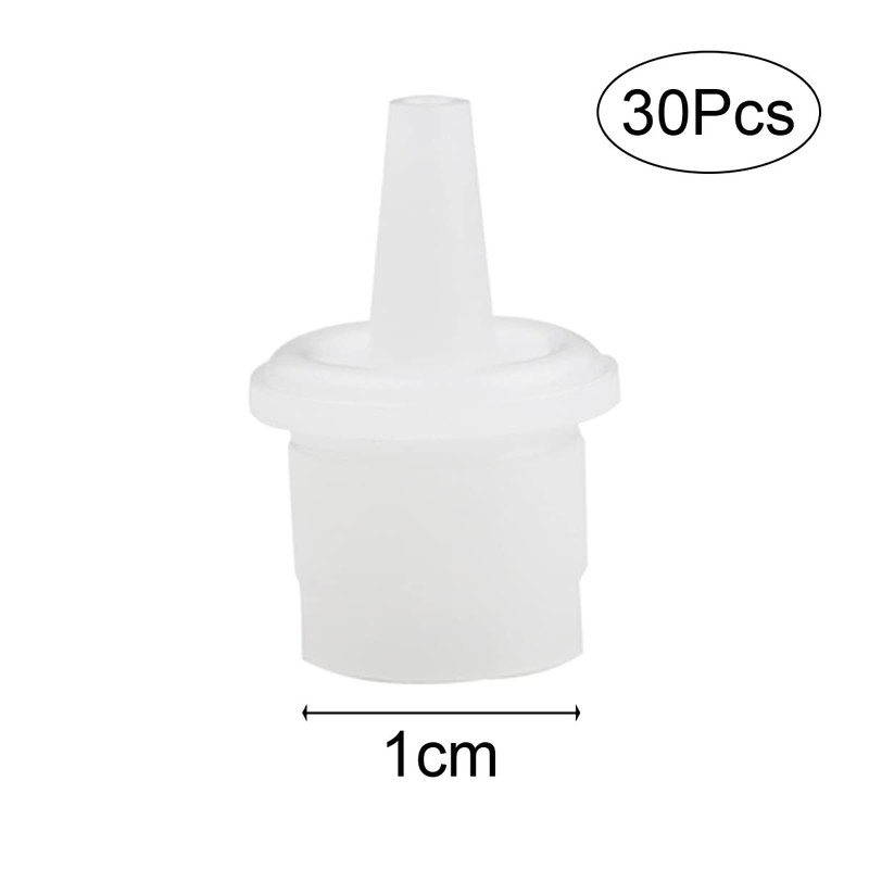 30 Pcs Eyelashes Extension Glue Bottle Nozzle Replacement Lash Bottle